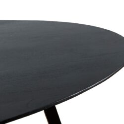 Oslo Black Acasia Web Leg 200cm