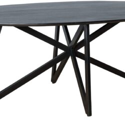 Oslo Black Acasia Web Leg 200cm