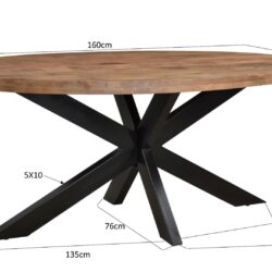Sturdy Oval 160cm