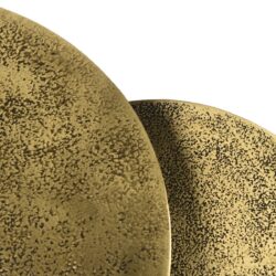 Cast Iron Beau Gold set of 2