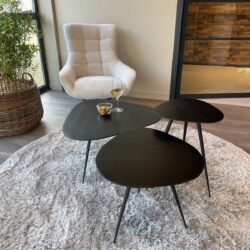 Brix Loua Black set of 3