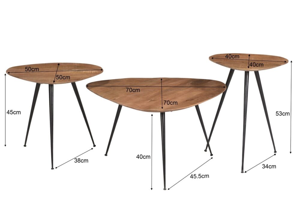 Brix Loua set of 3