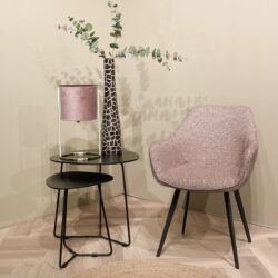 Luca Boucle Vintage Pink