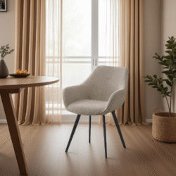 Luca Boucle Beige