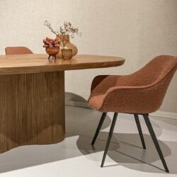 Luca Boucle Leaf Brown