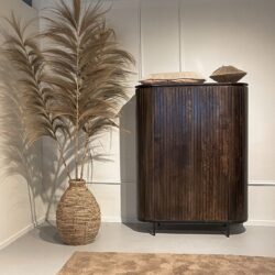 Wandkast Noor walnoot