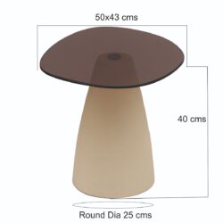 Salontafel Brix Mylon 50cm