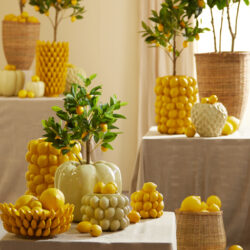 Vaas Lemon geel 31x41 cm
