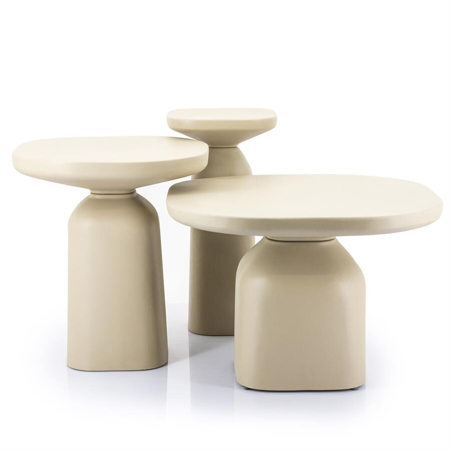 Side table Squand medium – beige