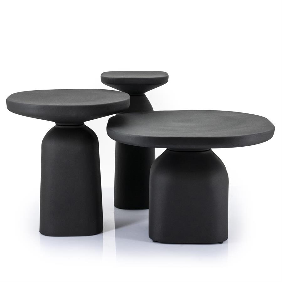 Side table Squand medium – black
