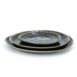 Dinner plate Daze – black