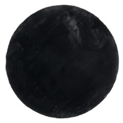 Carpet Zena round – black
