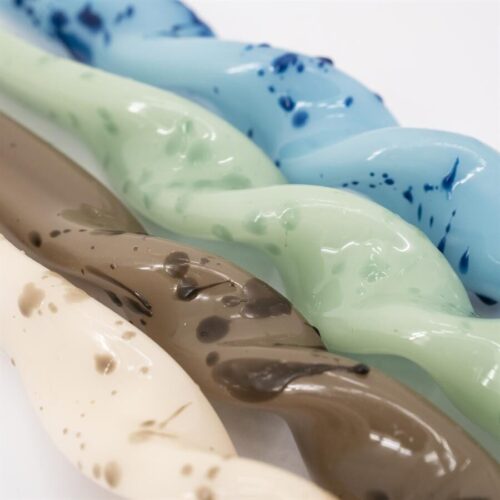 Swirly – green (pack of 4)