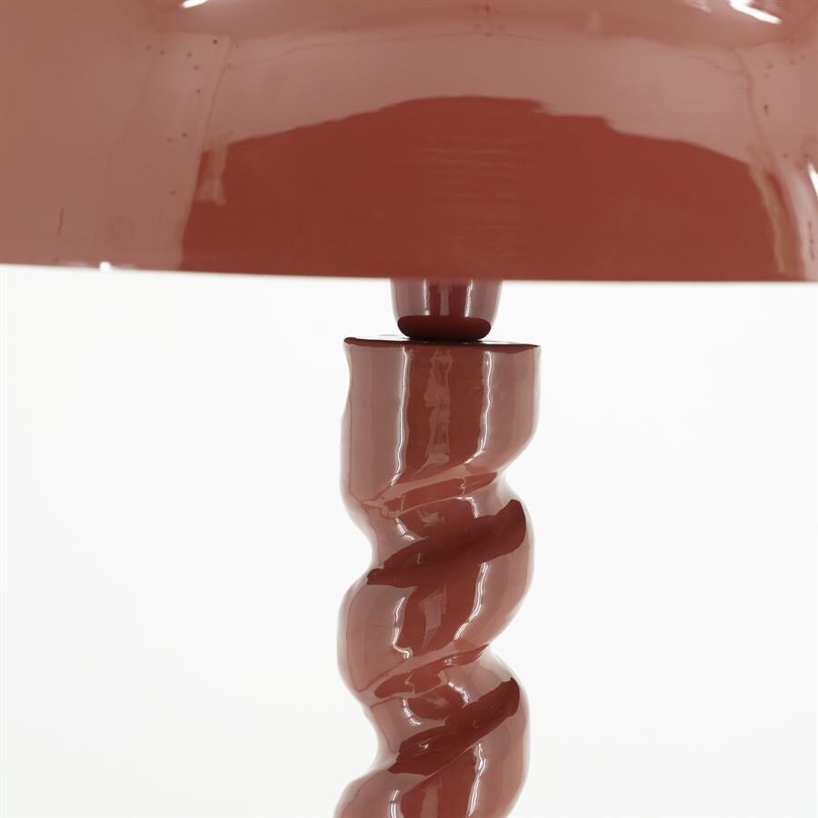 Floor lamp Luox – coral red