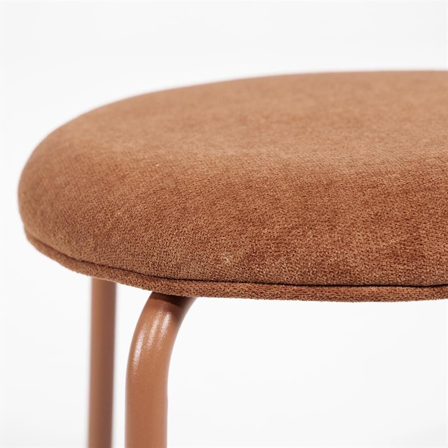 Stool Skola – terracotta