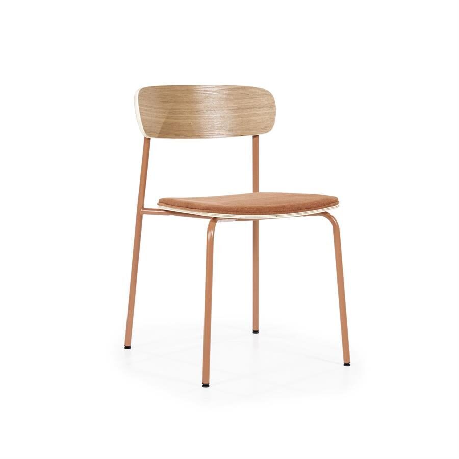 Chair Skola – terracotta