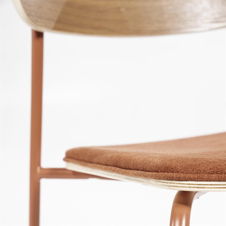 Chair Skola – terracotta
