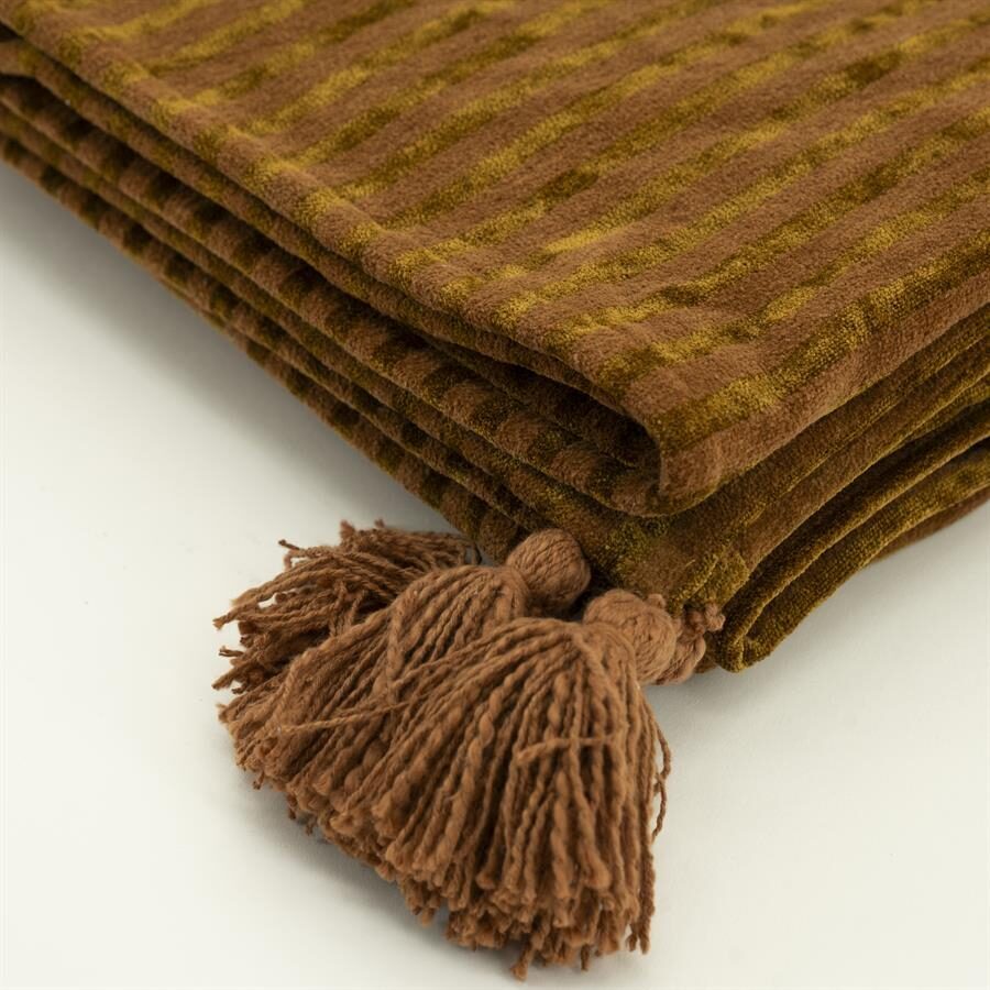 Plaid Sirun – mustard