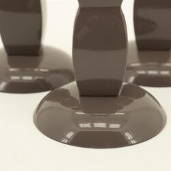 Candle holder Prinz – dark taupe