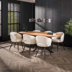 Eetkamertafel Arhus solid