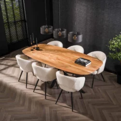 Eetkamertafel Arhus solid