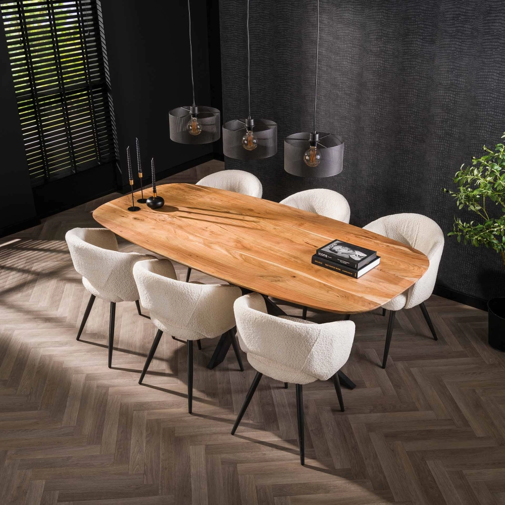 Eetkamertafel Arhus solid