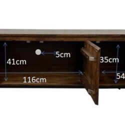 Noor Walnut 170cm