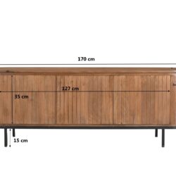 TV meubel Noor 170cm naturel