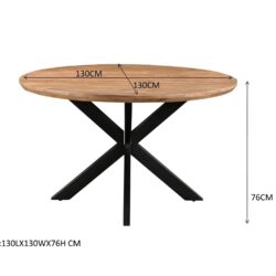 Jesper Round 130cm