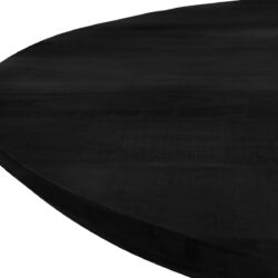 Jesper Oval Black 240 cm