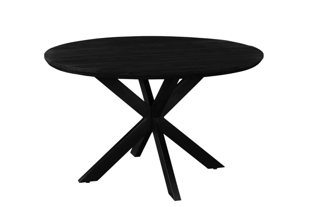 Jesper Round Black 120cm