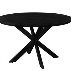 Jesper Round Black 120cm