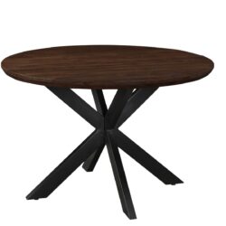 Jesper Round Brown 120cm