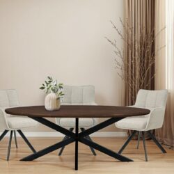 Jesper Oval Brown 240 cm
