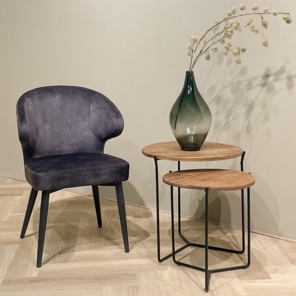 Donna Anthracite Velvet