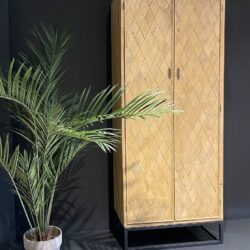 Icons Cabinet Elm 210cm