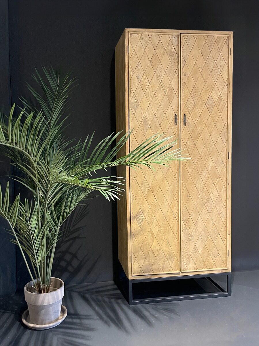 Icons Cabinet Elm 210cm