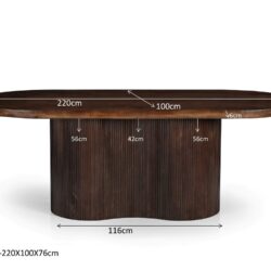 Sevilla Brown 220cm