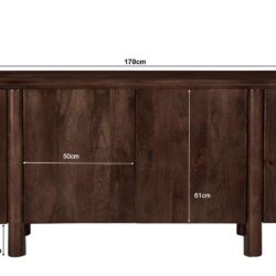 Salano Brown 170 cm