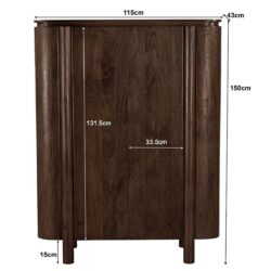 Salano Brown 150 cm