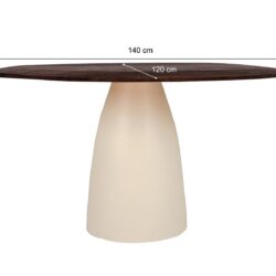 Brix Marron 140 cm
