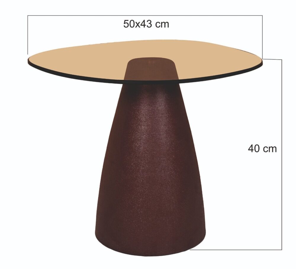 Brix Mylon Burgundy 50cm