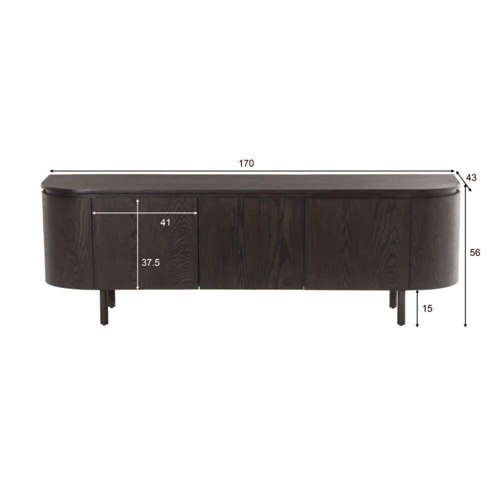 Tobago Espresso 170cm