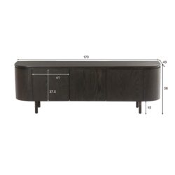 Tobago Espresso 170cm