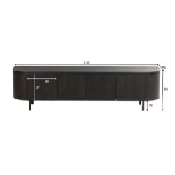 Tobago Espresso 210cm