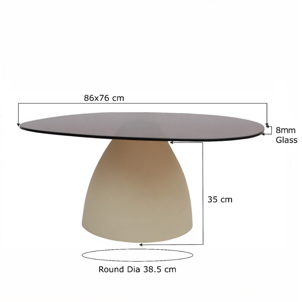 Salontafel Brix Mylon 86cm