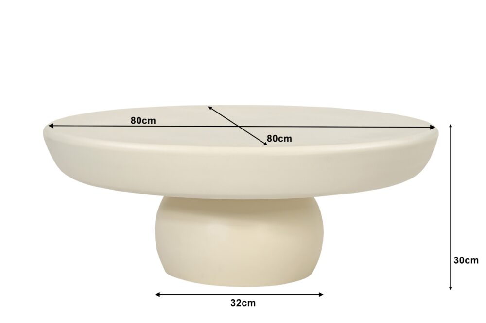 Salontafel Brix Dune 80cm