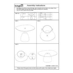 Salontafel Brix Mylon 86cm