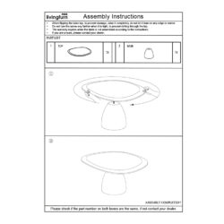 Salontafel Brix Marron 86 cm