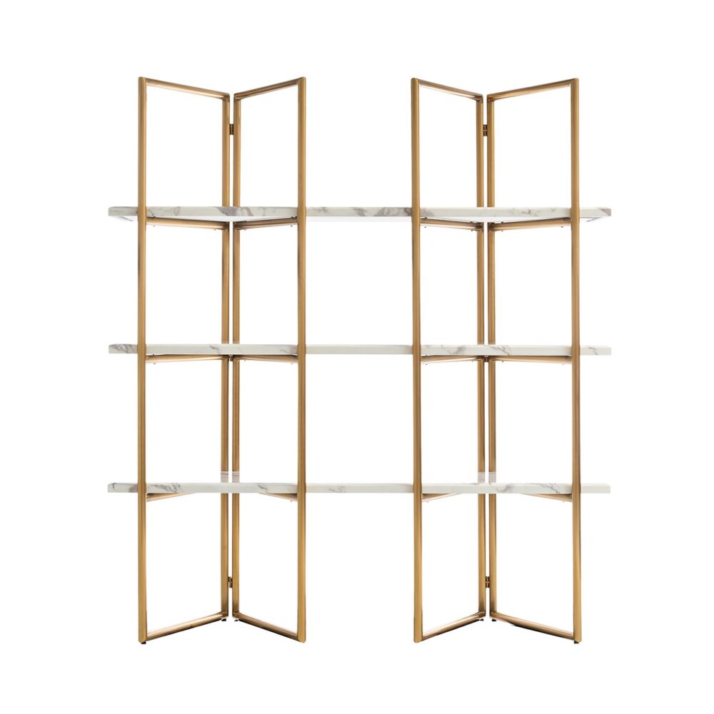Wandkast Lagrand gold met 3 planken (Gold)